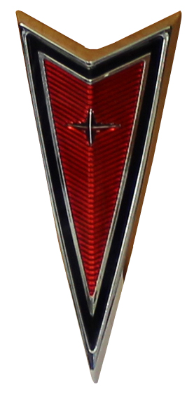 Purchase 1977-1981 PONTIAC FIREBIRD TRANS AM FRONT NOSE BUMPER EMBLEM GOLD 499724 NEW In West - Foto 2