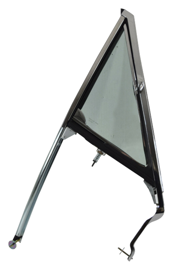 1964-65 VENT WINDOW ASSEMBLY, TINTED GLASS, RH, 2DR HT/CVT EA (RE)