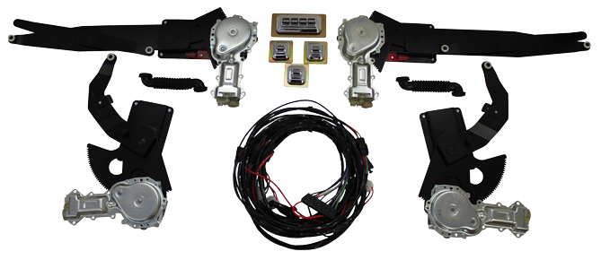 1977-81 COMPLETE POWER WINDOW CONVERSION KIT WITH CONSOLE MOUNTED ...
