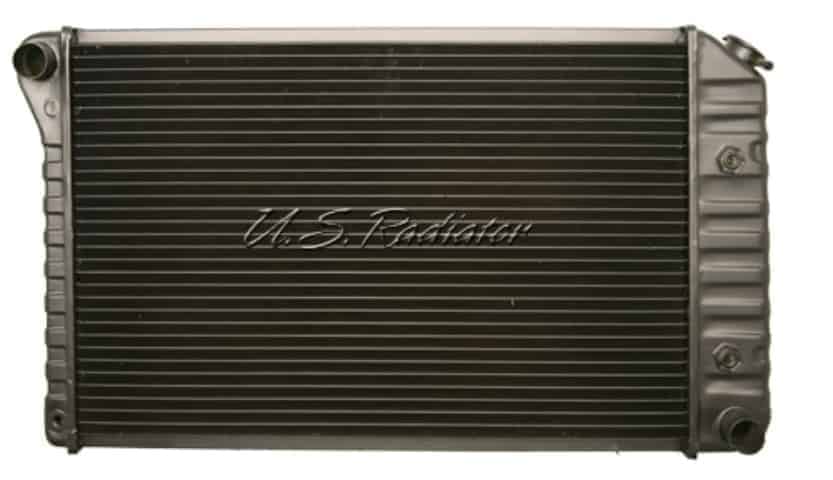 1972-78 HIGH EFFICIENCY DESERT COOLER 4-CORE RADIATOR, ALL V8 MANUAL ...
