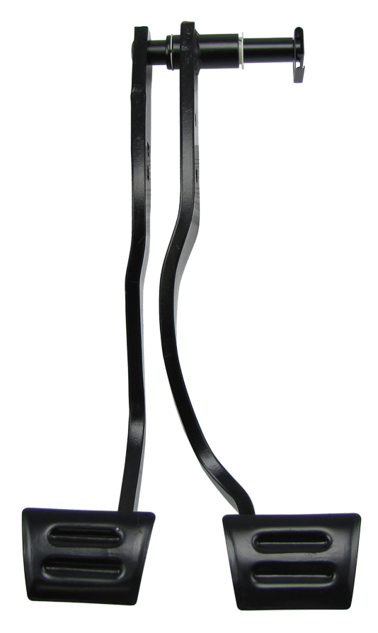 19671968 PARKING BRAKE PEDAL PAD TRIM PLATE (RE)