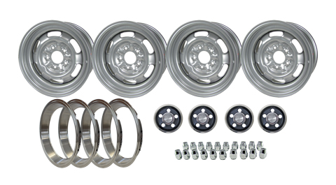 1967-68 RALLY I WHEEL SET 14 X 6