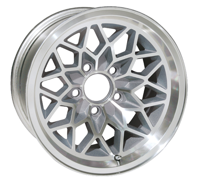 78-81 15X8 SILVER SNOWFLAKE RIMS