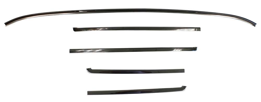 64-65 REAR WINDOW REVEAL SET, 5PC (RE)