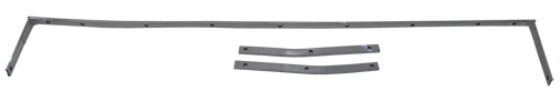 1964-65 CONVERTIBLE REAR TACKING RAIL, 3 PIECE KIT (RE) PLEASE CLICK ON ...