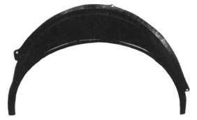 1968-1969 OUTER WHEELHOUSE PANEL, HARD TOP, LEFT HAND (RE)
