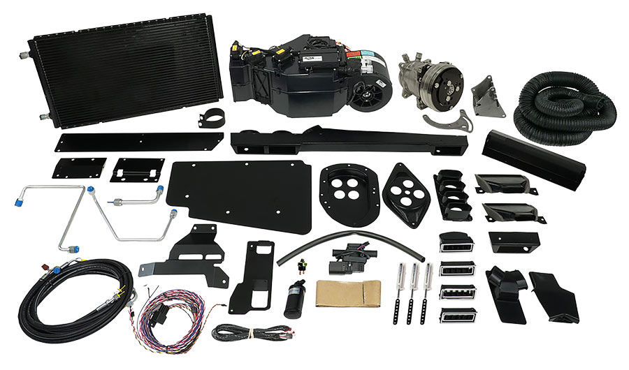 1964-67 COMPLETE GEN V SURE FIT KIT W/O FACTORY AC (AP)