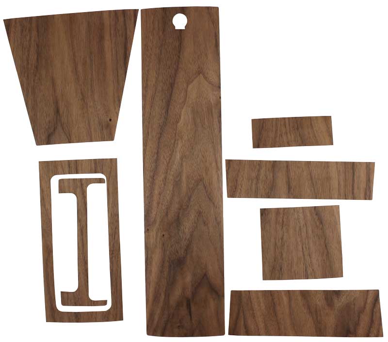 thumbnail image 2 of Console Shifter Plate Decal For 1970-1972 Chevy Camaro - Peel & Stick Overdrive Pattern 2 of 12