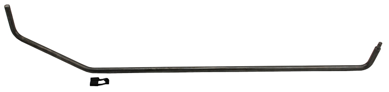 69-72 GP HOOD RELEASE ROD W/CLIP (RE)