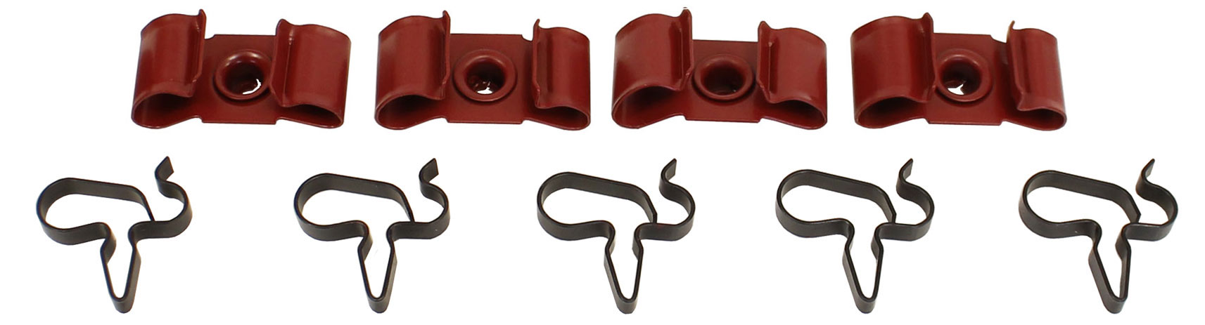 65 BRAKE LINE CLIP SET 10 (PC) (RE)