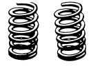 1958-1966 FRONT COIL SPRINGS, EXCEPT WAGON. PAIR