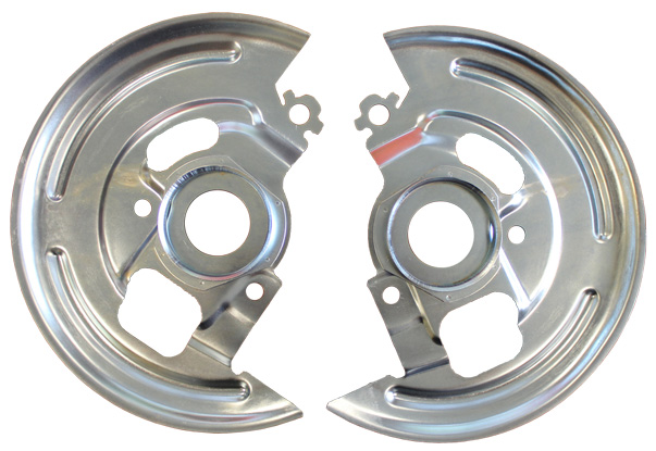 1969-1972 GP FRONT DISC BACKING PLATES - PAIR (RE)