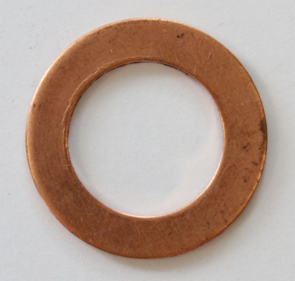 Genuine OE Land Rover Series 2a/3 Brake Hose Copper Washers – 233220 (3-Pack)