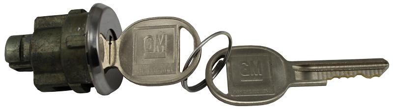 82-92 REAR STOWAGE & FUEL FILLER LOCK W/KEYS(RE)