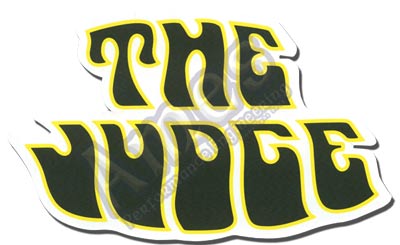 1969 JUDGE DECAL OLIVE, YELLOW, WHITE (RE)